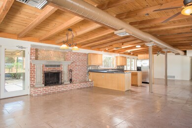 Living Area with Fireplace