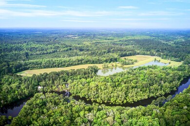 Drone River Shot