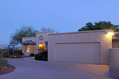 Front of Home w City Lites