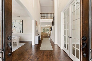 Double door entry into the two story foyer. Virtua