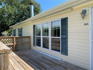 Front porch deck.