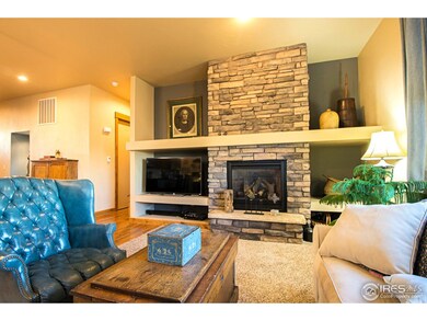 Gorgeous Stone Fireplace