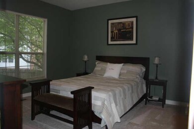 Down stairs guest room complete with full bathroom. 