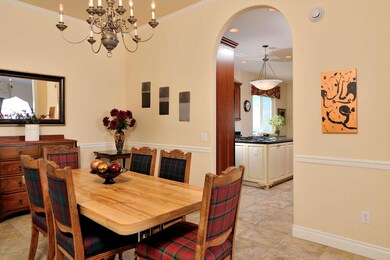 Formal Dining Room off Kitchen