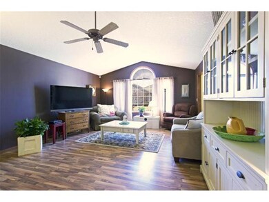 The 23 X 15 living room with engineered hardwood f
