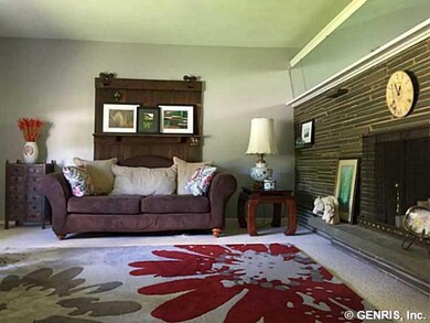 Living Room Bright & Sunny Living Room with wood b