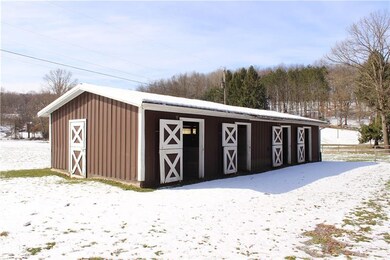 2 stall stable with storage area and electric serv