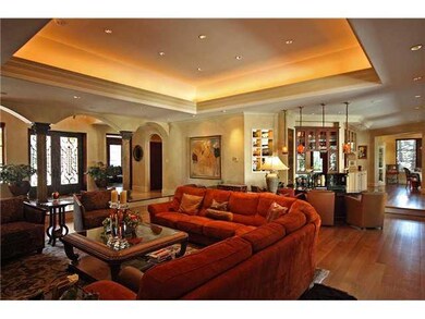 Great Room VIEW OF THE GREAT ROOM WITH EXTENSIVE C