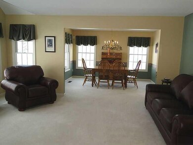 Dining Room. Living room has a great flow into the