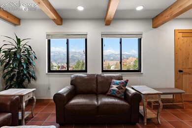 Stunning views of Pikes Peak right from the living room