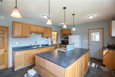 New counters and cabinets