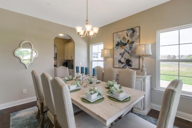 Formal Dining Room. Can also be used as an office downstairs.