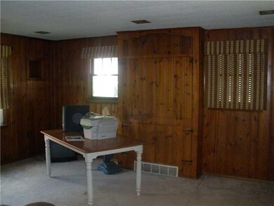 Family Room. First floor family room with pull dow