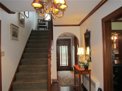 Charming entry/ architectural details!