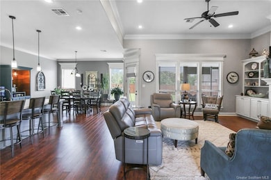 Open living area