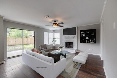 FAMILY ROOM VIRTUALLY STAGED