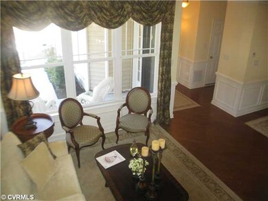 Living Room - Living Room and Foyer from stair lan