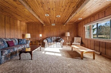 Huge living room on the main floor.