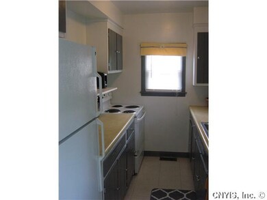 Kitchen. Sept saver gally kitchen with good counte