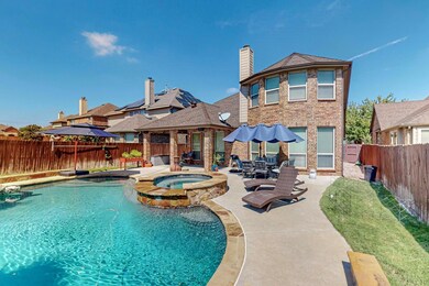 Pool, hot tub and patio