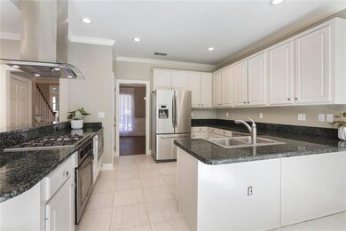 Modernized kitchen, newly upgraded by opening wall