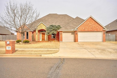 View of front of house with a 3 car garage