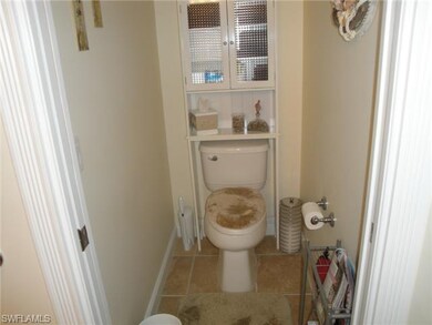 Separate toilet room in master bath.