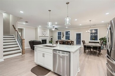 Open and flowing floor plan