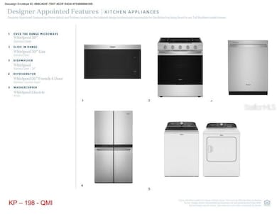 Upgraded appliance package included