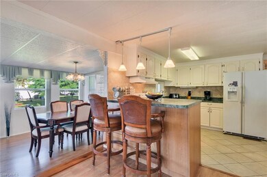 Kitchen and dining room