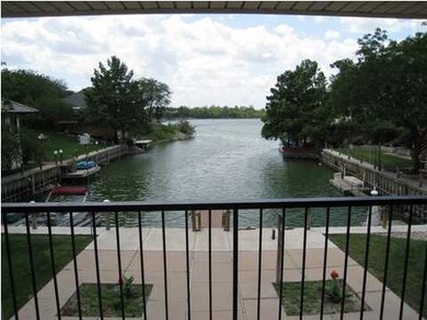View of lake from the living room