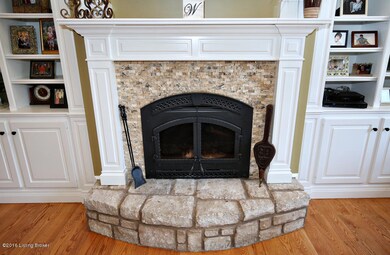 Ash Run fireplace hearth