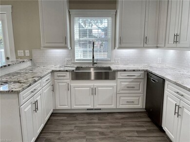 All new cabinets, new farm sink and faucet