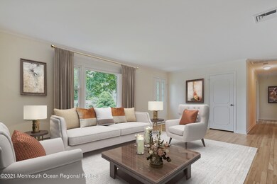 staged living room