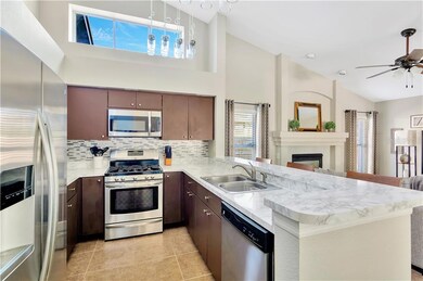 UPDATED KITCHEN WITH GAS STOVE