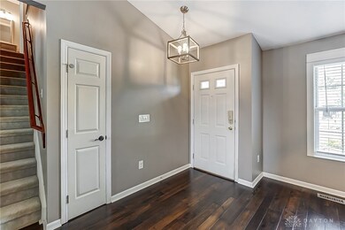 Entrance with coat closet