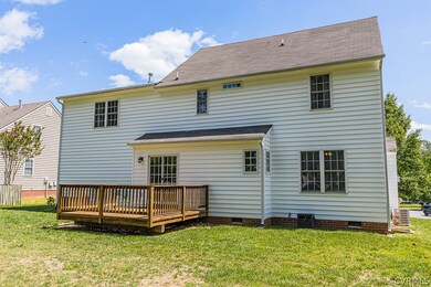 REAR EXTERIOR, DECK