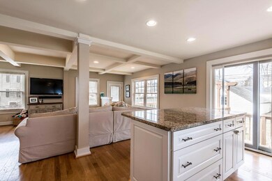 Kitchen Into Family Room