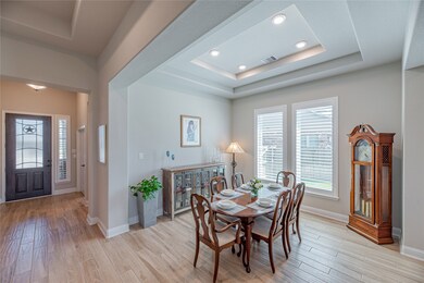 This beautiful dining space is perfect for any occasion. The warmth, charm and style captivated within these walls makes entertaining a breeze. Some of life's greatest memories are made gathered around the table. Enjoy meals with family and friends as the memories to be made are endless.

