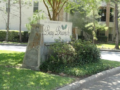 Condo complex entrance