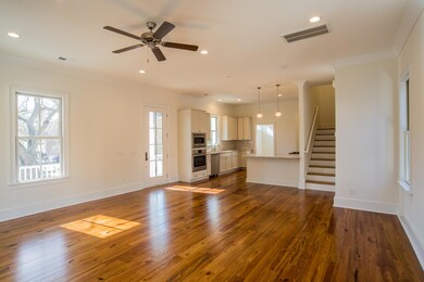 Great Room with Heart of Pine Floors
