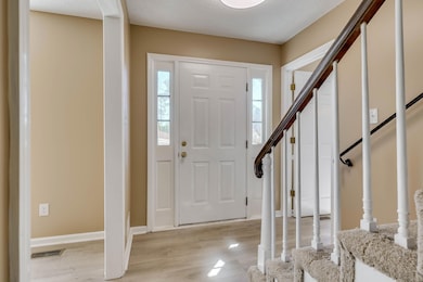 Inside front door