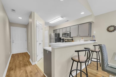Kitchen featuring appliances with stainless steel 