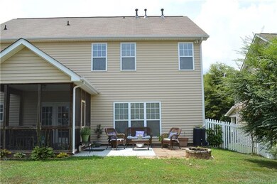 Rear of home