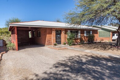 Front of Home- Single Car Carport!