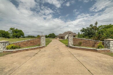 View of concrete surface with a gated entry