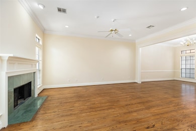 Formal Living showing fireplace