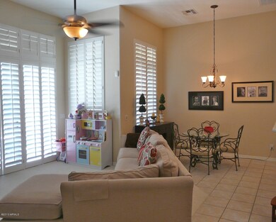 Family and dining areas