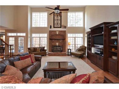 Den/Family/Great Room - Two-Story Family Room with