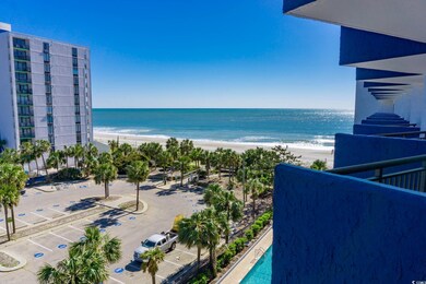 Property view of water featuring a beach view